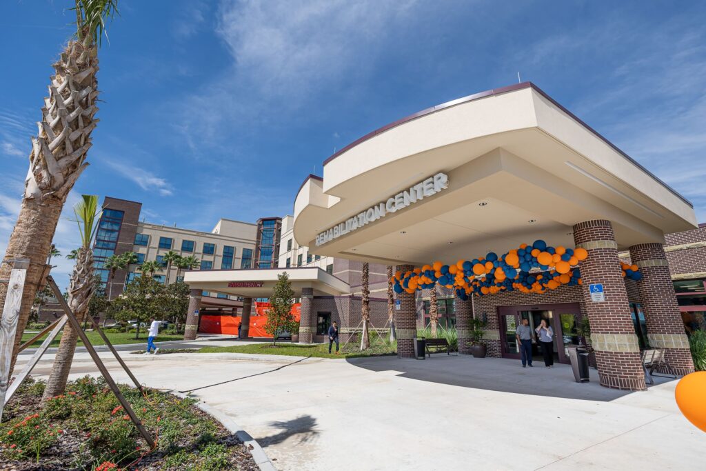 Photo of the HCA Florida Rehabilitation Center in Ocala, FL for their ribbon cutting ceremony.