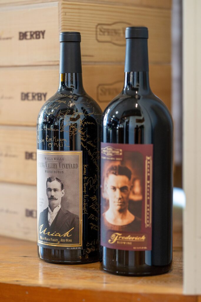 Two selections of wine available at the World Equestrian Center in Ocala, FL