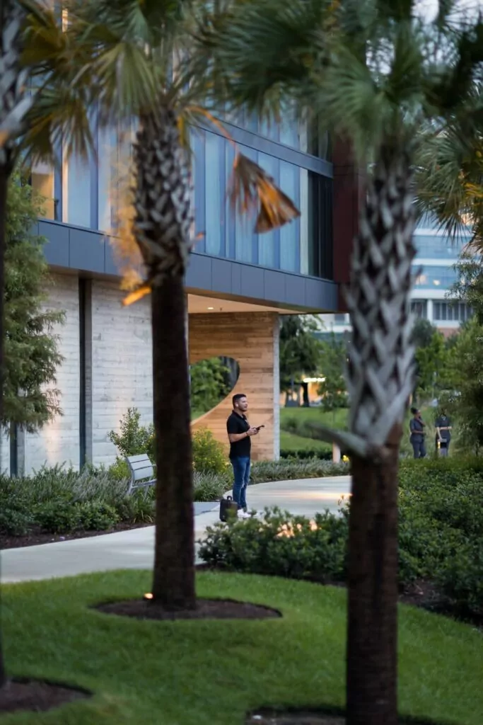 Team Maven flying a drone at the Hotel Eleo | Architecture + Spaces | Maven Photo and Film | Ocala, Florida