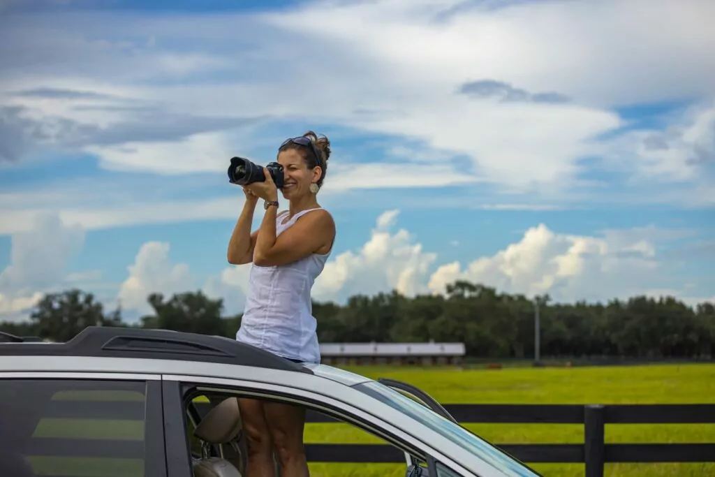 Team Maven photographing horse ranch | Adventure + Travel | Maven Photo and Film | Ocala, Florida